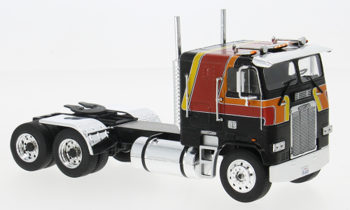 Freightliner FLA 1993 Zwart/Oranje - 1:43